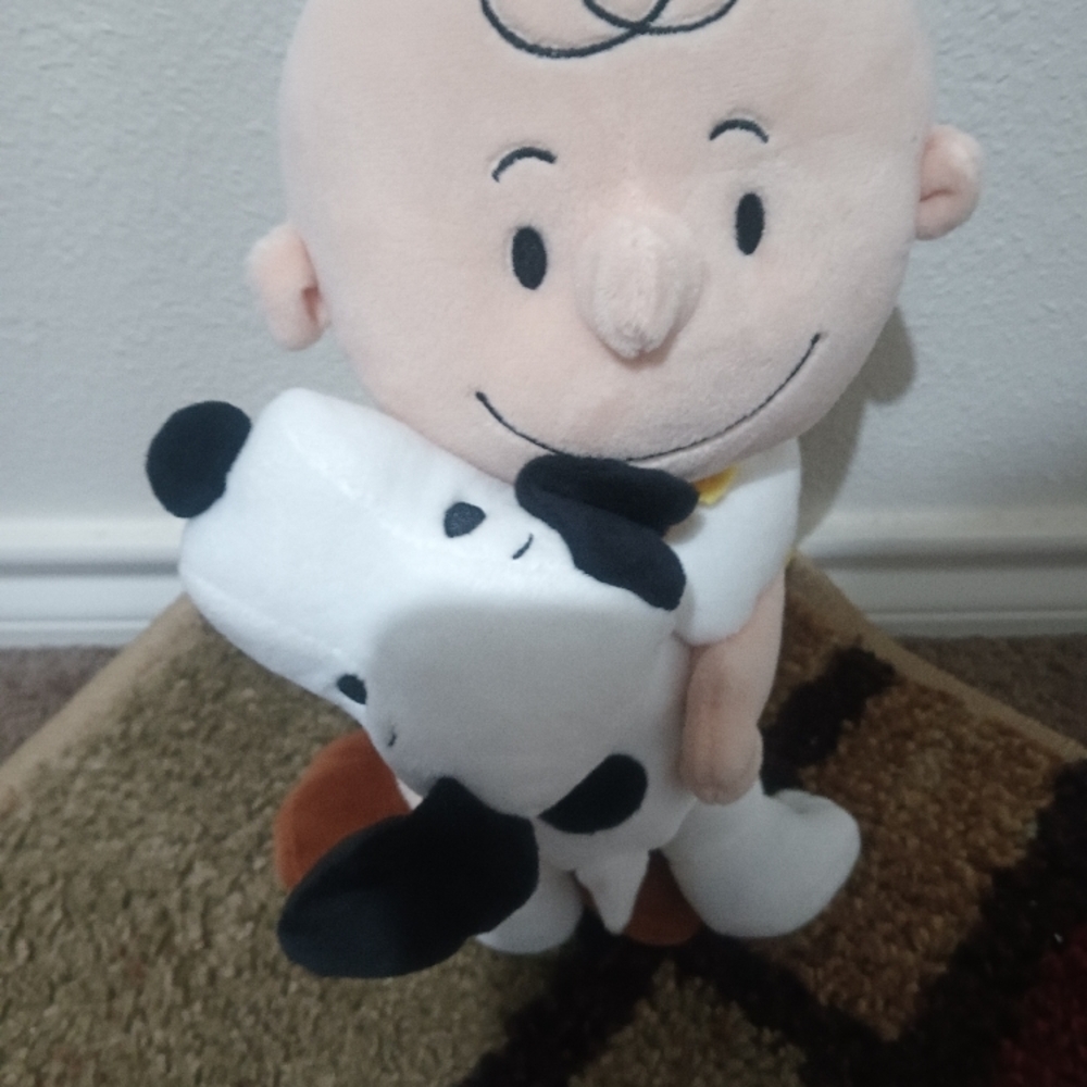 Charlie Brown and Snoopy Plush Toy